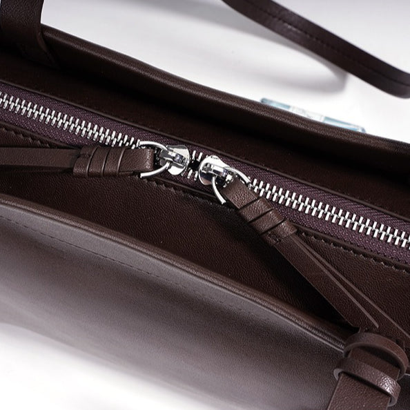 Timeless Supple Genuine Leather Clutch Bag