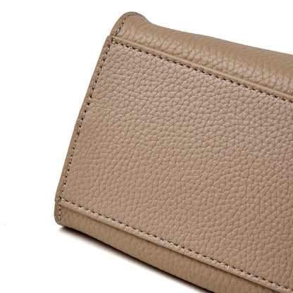 Borsa classica a secchiello chic in vera pelle per tutti i giorni, a tracolla