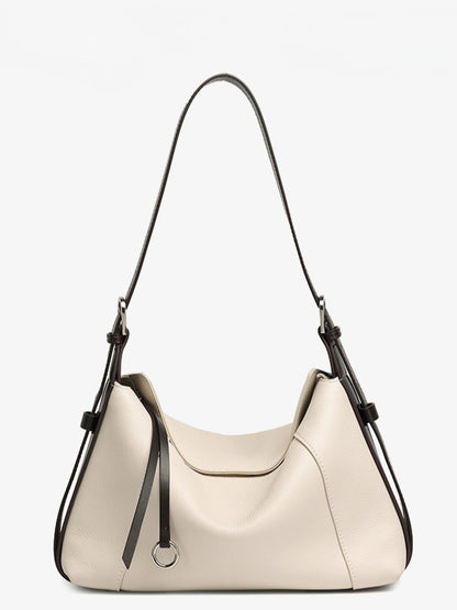 Anspruchsvolle Silhouette Handtasche aus echtem Leder zum Umhängen