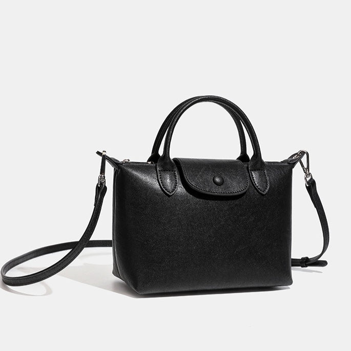 Heritage Genuine Leather Slouchy Clutch Dumpling Bag