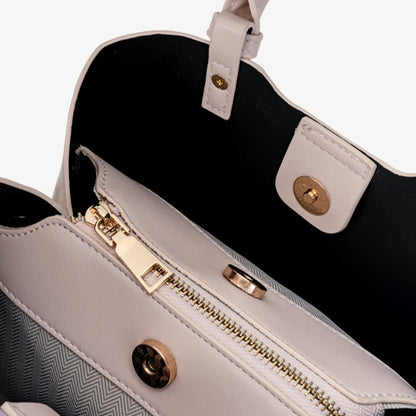 Gentle Pegasus Print Vegan Eco-Leather Clutch Bag With Silk Scarf