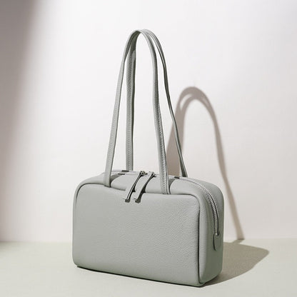 Minimalist Sleek Genuine Leather Clutch Bag