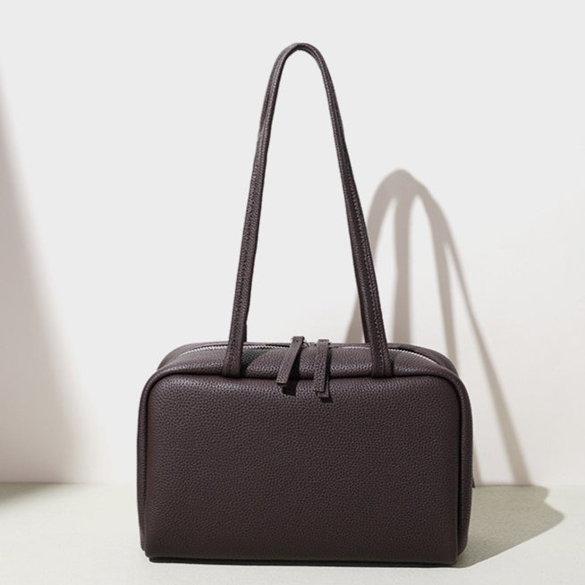 Minimalist Sleek Genuine Leather Clutch Bag