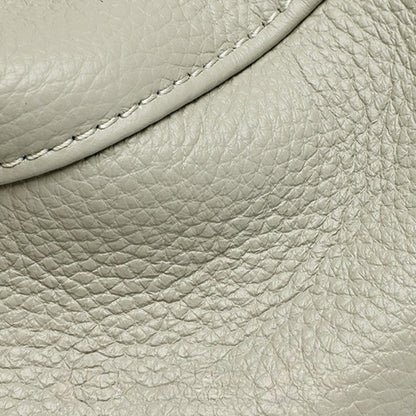 Effortless Genuine Leather Quilted Hobo Clutch Bag