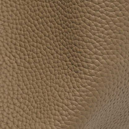 The Ethereal Slouchy Genuine Leather Bag - Minimalist Pebbled Hobo with Mini Pouch