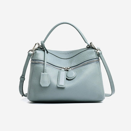 Chic Genuine Leather Square Pillow Clutch Bag