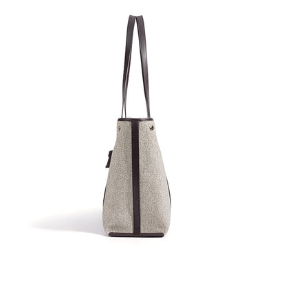 Minimalist Canvas Spacious Tote Clutch Bag