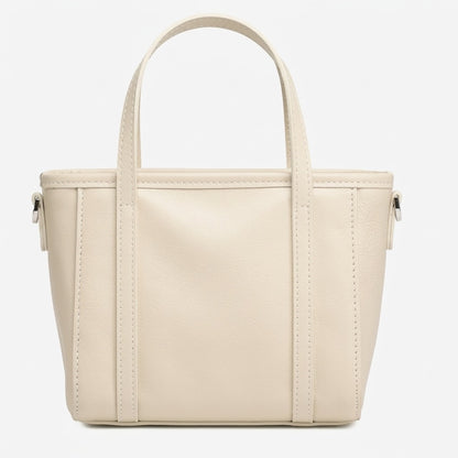 Mini tote a tracolla in vera pelle scolpita con distintivo cuore