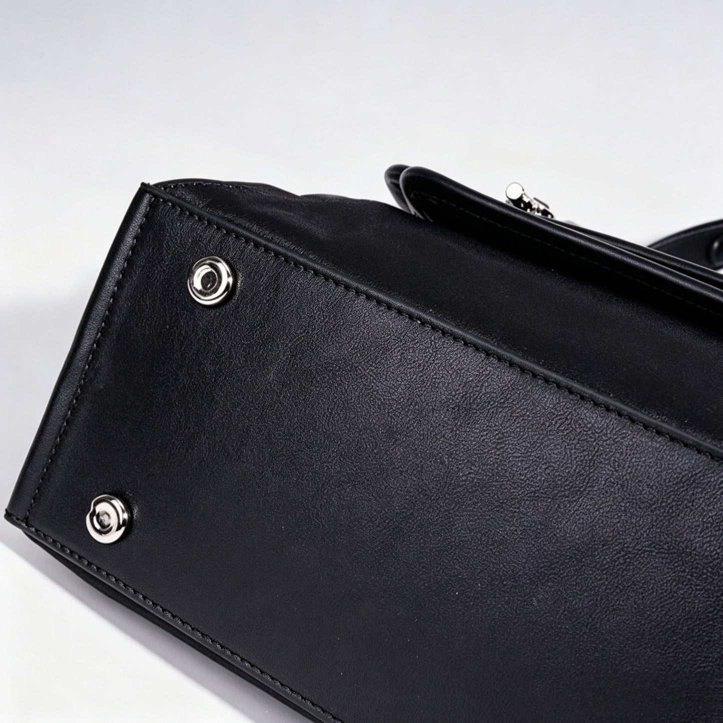 Sleek Nylon Flap Messenger Clutch Bag