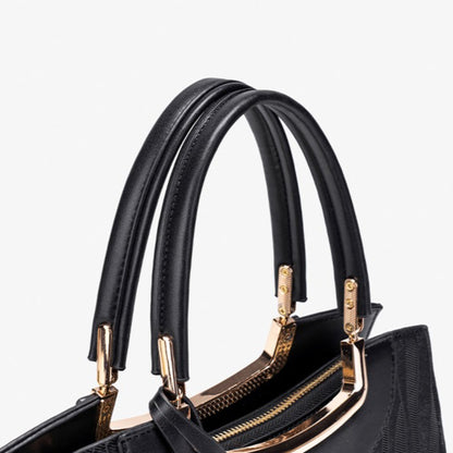 Vivid Wave Texture Vegan Eco-Leather Clutch Bag