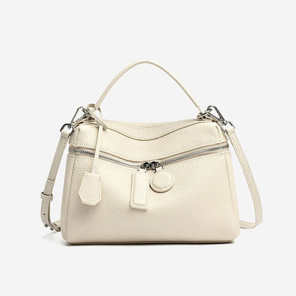 Chic Genuine Leather Square Pillow Clutch Bag
