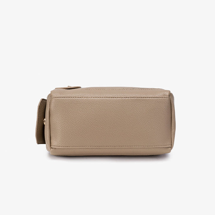 Casual Vegan Eco-Leather Boston Clutch Bag