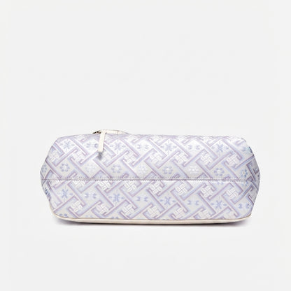 Opulent Brocade Texture Vegan Eco-Leather Tote Shoulder Bag