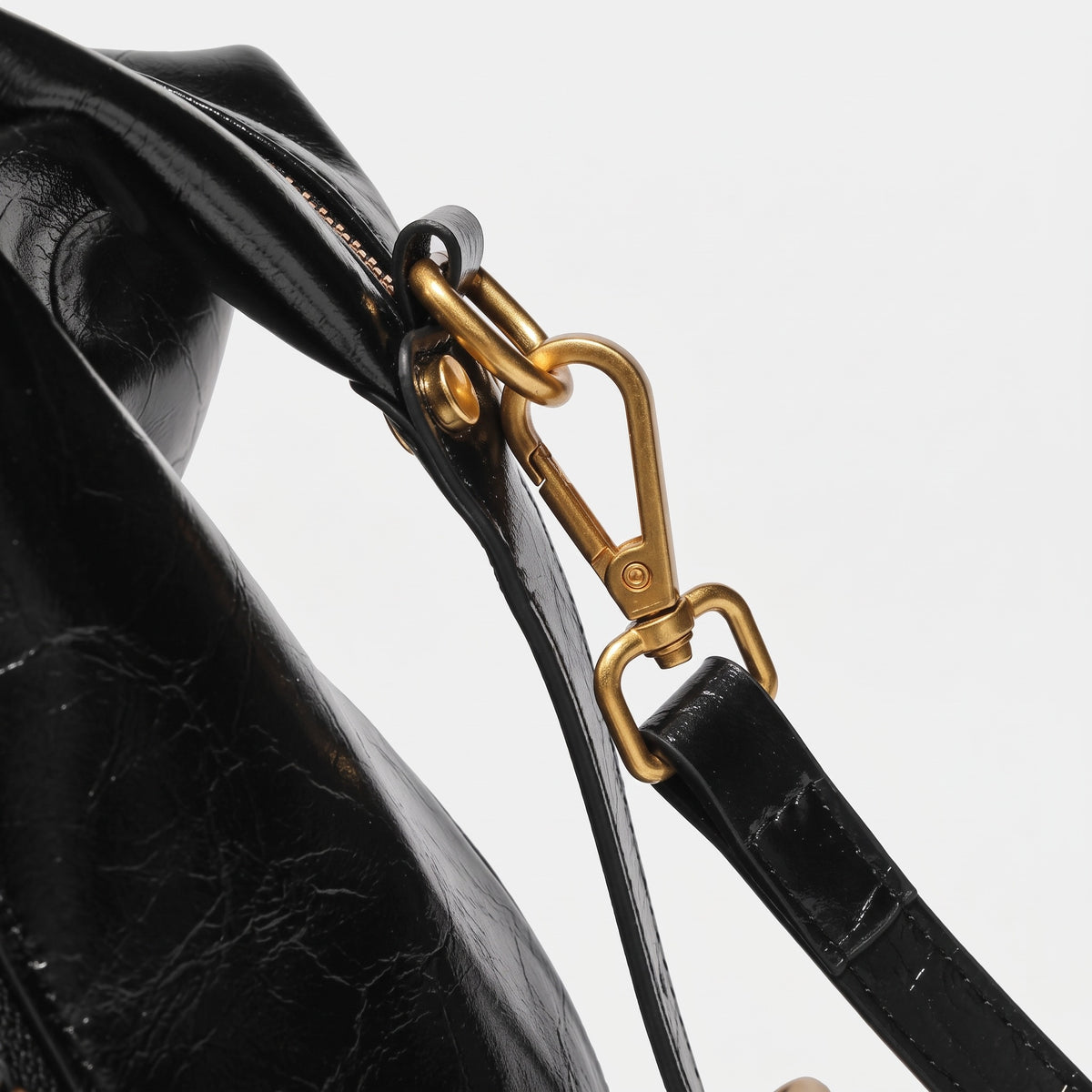 Geantă franțuzească lejeră din piele autentică, purtată crossbody, tip tote