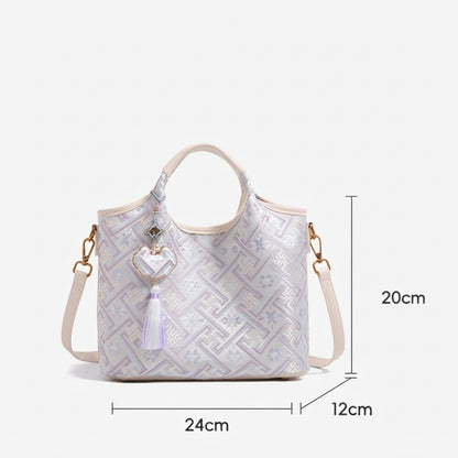 Geantă clutch mini tote discretă și delicată din piele ecologică vegană