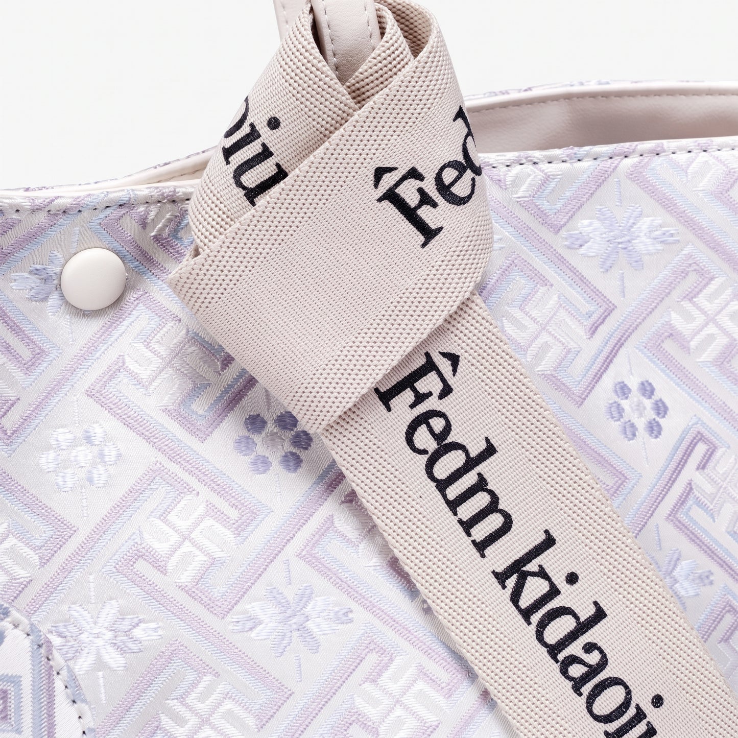 Opulent Brocade Texture Vegan Eco-Leather Tote Shoulder Bag