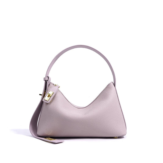 Women's Togo Leather Premium Crossbody Shoulder Dumpling Bag