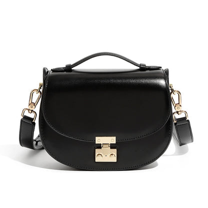 Elegante Satteltasche aus echtem Leder für Damen
