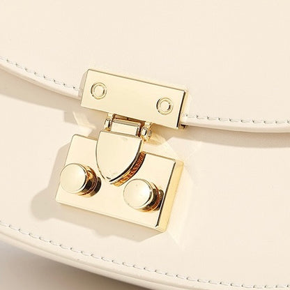 Elegante Satteltasche aus echtem Leder für Damen