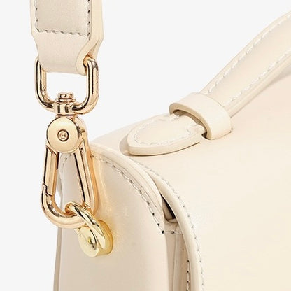 Elegante Satteltasche aus echtem Leder für Damen