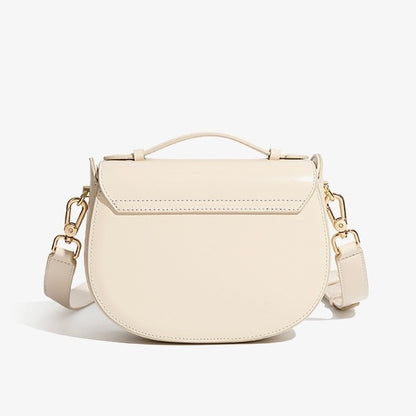 Elegante Satteltasche aus echtem Leder für Damen