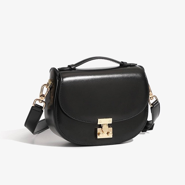 Elegante Satteltasche aus echtem Leder für Damen