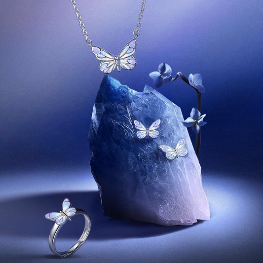 [Limited Edition] Luminous Dream Purple Butterfly Ring