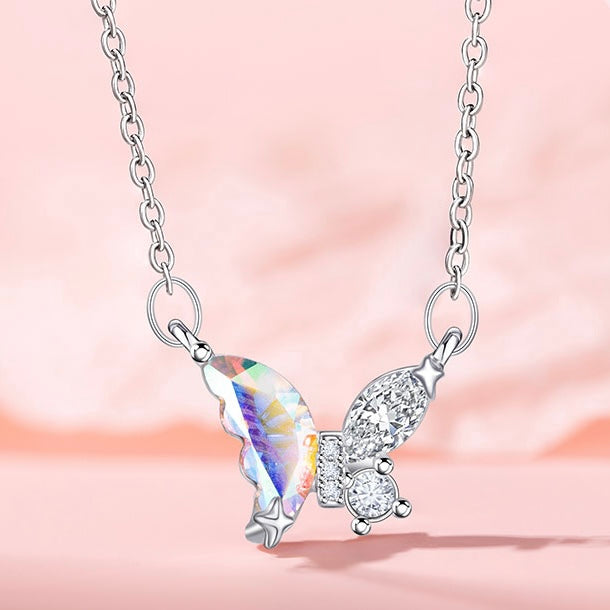 Collier de rêve papillon céleste