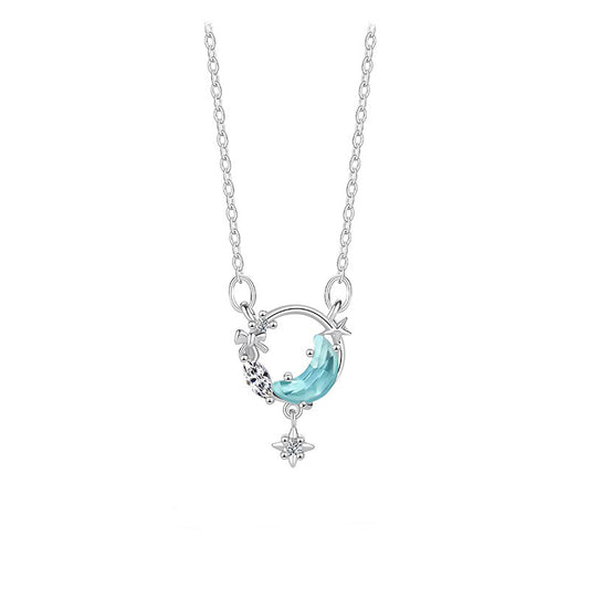 Collar Brillo Lunar y Sueños Estrellados