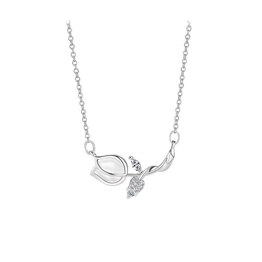 Collar Tulipán Jardín Eterno