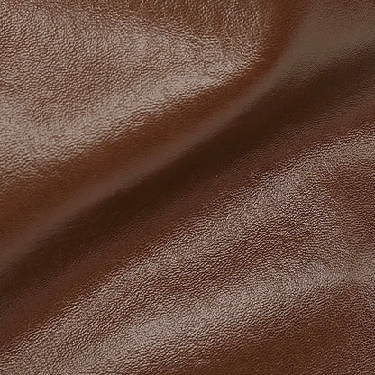 Beg Tangan Kulit Besar Vintage dengan Tag Bagasi Tandatangan