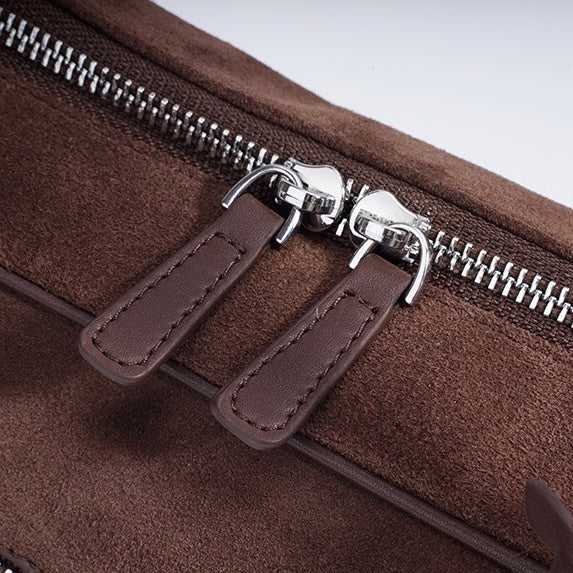 Women’s Matte Leather Pillow Shoulder Bag – Vintage Tote for Daily Commute