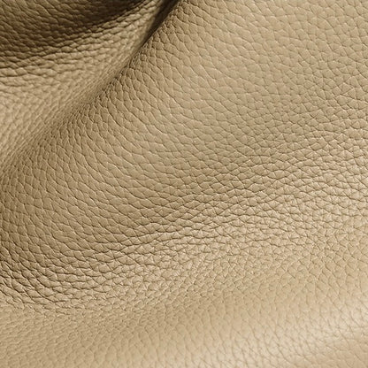Nischen-Luxustasche aus genarbtem Leder für Damen – Doppelreißverschluss-Design mit herausnehmbarem Innenfutter