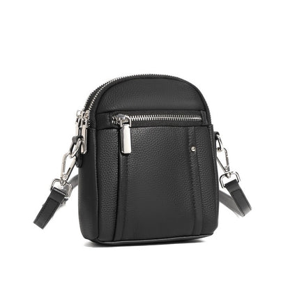 TOGO Rindsleder Crossbody Vielseitige modische Handy-Umhängetasche