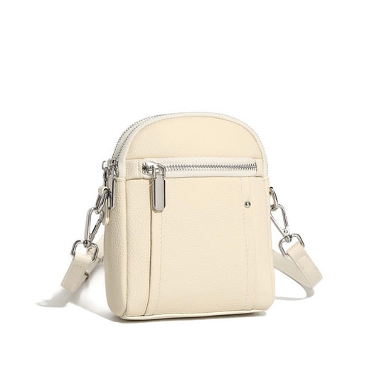 TOGO Rindsleder Crossbody Vielseitige modische Handy-Umhängetasche