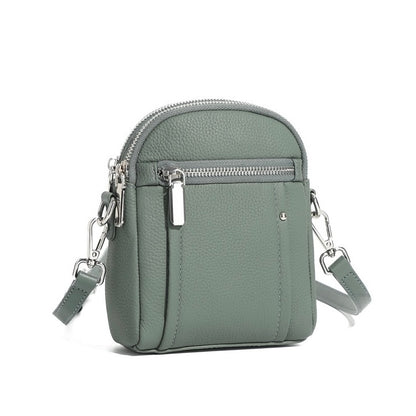 TOGO Rindsleder Crossbody Vielseitige modische Handy-Umhängetasche