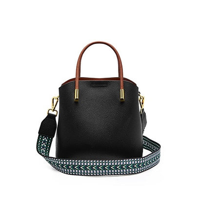 Elegante Damen Echtleder Umhängetasche