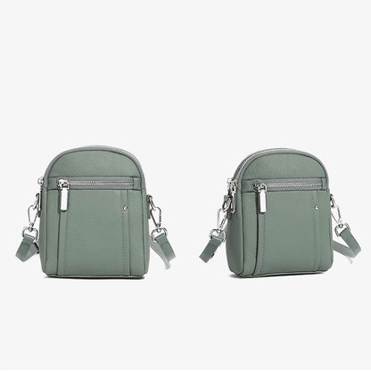 TOGO Rindsleder Crossbody Vielseitige modische Handy-Umhängetasche