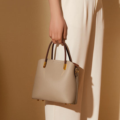 Elegante Damen Echtleder Umhängetasche