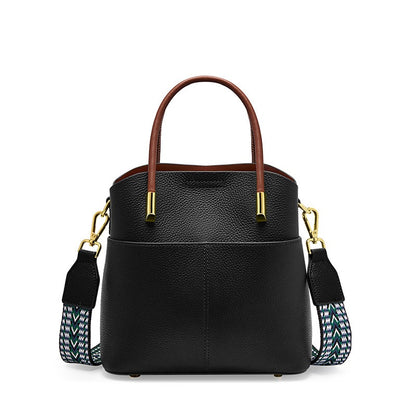 Elegante Damen Echtleder Umhängetasche
