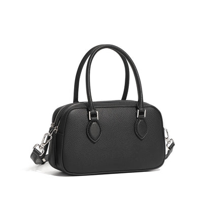 Damen-Boston-Tasche aus echtem Leder Premium Sense