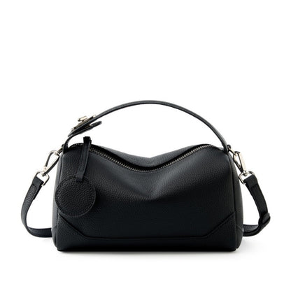 Boston-Tasche aus echtem Leder für Damen