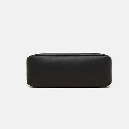 Minimalistische, weiche Umhängetasche aus echtem Leder für Damen