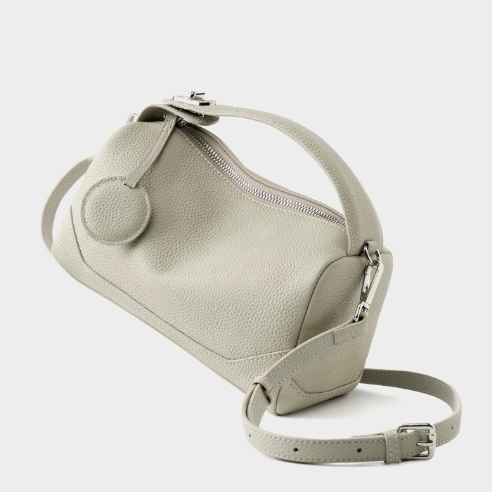 Boston-Tasche aus echtem Leder für Damen