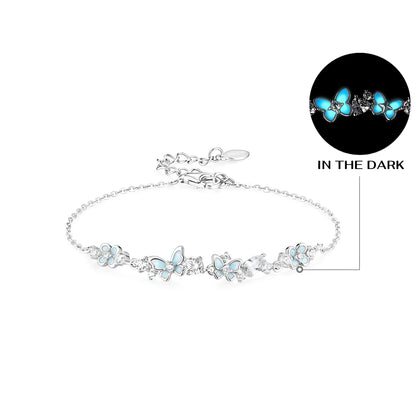 [Edición Limitada] Pulsera Mariposa Púrpura de Sueño Luminoso