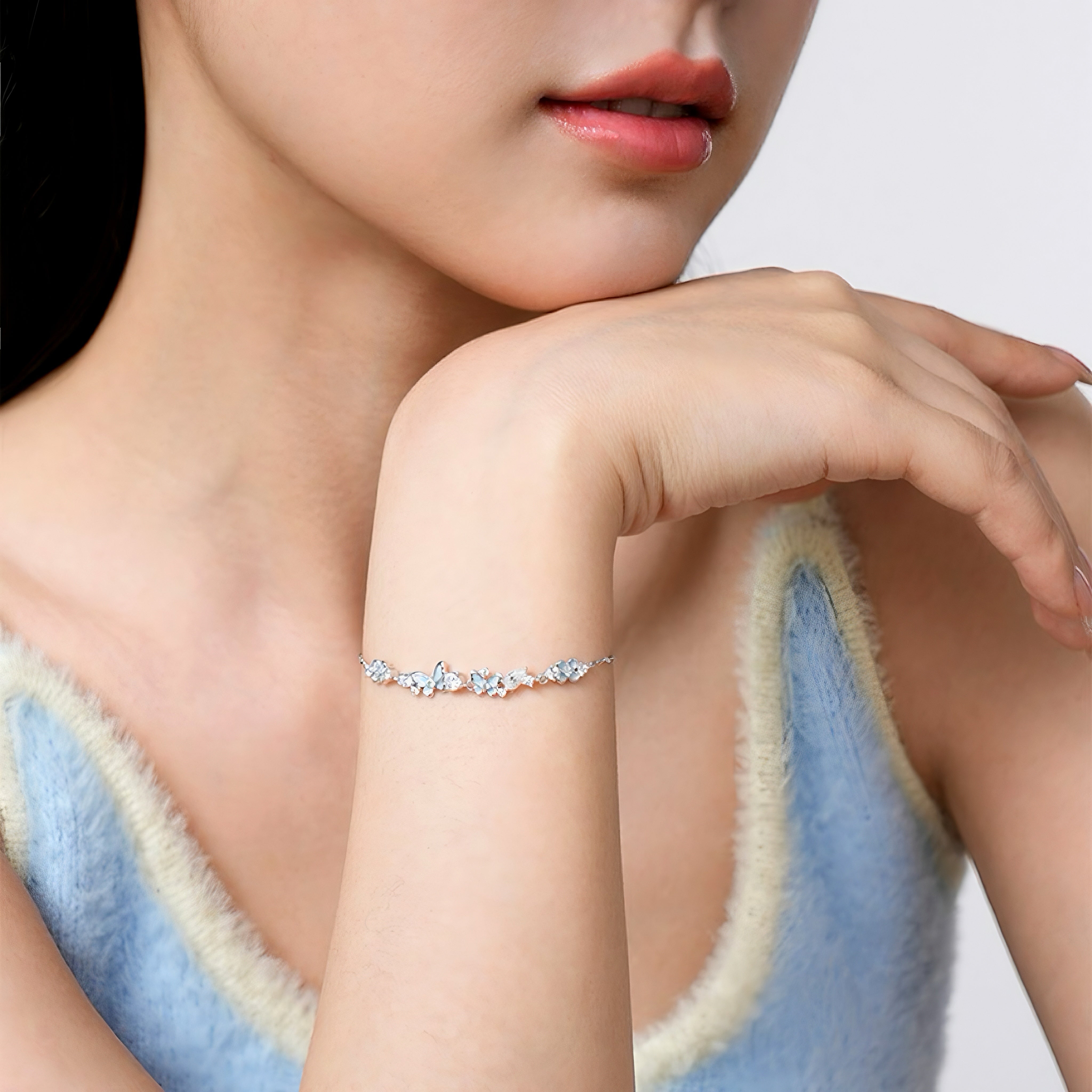 VELOISSE ルミナスドリーム バタフライ ブレスレット 限定版】ルミナスドリーム パープルバタフライ ブレスレット – VELOISSE