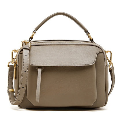 Bolso bandolera Aurelia de cuero genuino para mujer