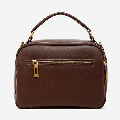 Bolso bandolera Aurelia de cuero genuino para mujer