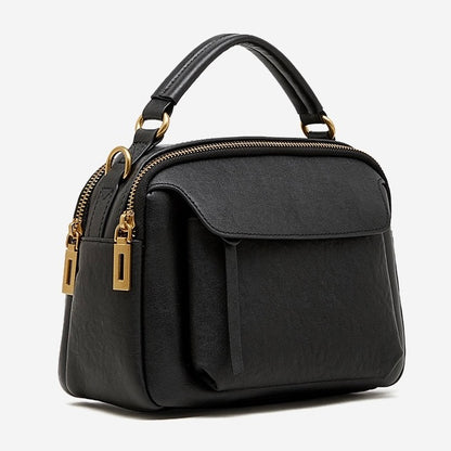 Bolso bandolera Aurelia de cuero genuino para mujer