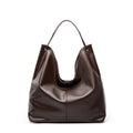 Large Capacity Minimalist Premium Genuine Leather Tote Bag